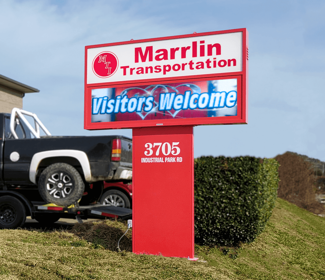 8x4 Monument LED Sign
